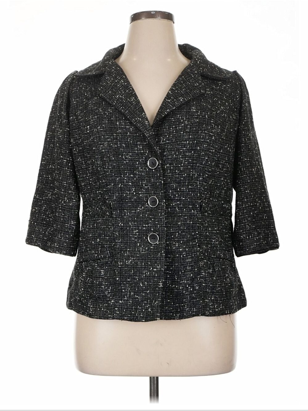 torrid Lurex/Bouclé Tweed Blazer